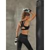 image:imageYvette High Impact Women Sports Bra Front Closure Double Deck Mesh Running Bra for Plus SizeBlack