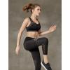image:imageYvette Plus Size Sports Bras for Women Comfortable Racerback Supporttive Sports Bra Medium Impact WirelessBlack