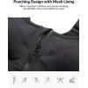 image:imageYvette Adjustable Sports Bras for Women High Impact Support  Zip Front Sports Bra Plus Size Wireless for Running WorkoutBlack