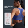image:imageYvette Zip Front High Impact Sports Bra for Large BustRoyal Blue