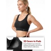image:imageYvette Adjustable Straps High Support Sports Bra Round NeckBlack