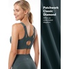 image:imageYvette Adjustable Straps High Support Sports Bra Round NeckBlue