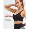 image:imageYvette Adjustable High Support Sports Bra for RunningBlack