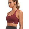 image:imageYvette Adjustable High Support Sports Bra for RunningBurgundy