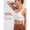 image:imageYvette Adjustable High Support Sports Bra for RunningWhite