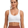 image:imageYvette Adjustable High Support Sports Bra for RunningWhite