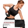 image:imageYvette Front Closure High Impact Sports Bra for WomenBlack