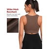 image:imageYvette Front Closure High Impact Sports Bra for WomenCoffee