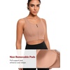 image:imageYvette Front Closure High Impact Sports Bra for WomenCoral Pink