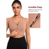 image:imageYvette Front Closure High Impact Sports Bra for WomenCoral Pink