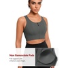 image:imageYvette Front Closure High Impact Sports Bra for WomenGrey