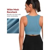 image:imageYvette Front Closure High Impact Sports Bra for WomenLake Blue