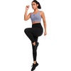 image:imageYvette Front Closure High Impact Sports Bra for WomenLight Purple