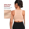 image:imageYvette Front Closure High Impact Sports Bra for WomenPastel Pink