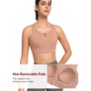 image:imageYvette Front Closure High Impact Sports Bra for WomenPink