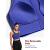 image:imageYvette Front Closure High Impact Sports Bra for WomenRoyal Blue