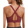 image:imageYvette Adjustable High Support Sports Bra for RunningBurgundy