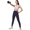 image:imageYvette High Impact Zip Front Sports Bra for WomenLight Green