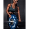 image:imageYvette High Impact Zip Front Sports Bra for WomenNavy