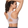 image:imageYvette High Impact Zip Front Sports Bra for WomenPale Pink