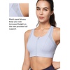 image:imageYvette High Impact Zip Front Sports Bra for WomenPurple