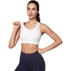 image:imageYvette High Impact Zip Front Sports Bra for WomenWhite