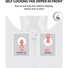 image:imageYvette High Impact Zip Front Sports Bra for WomenWhite