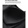 image:imageYvette Nursing Sports Bras for Breastfeeding AdjustableNaked Black